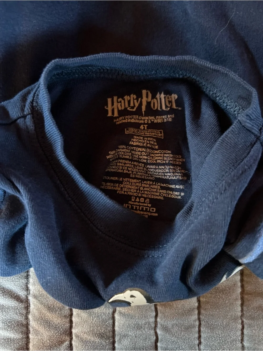 Ravenclaw Blue striped kids Pajama Set